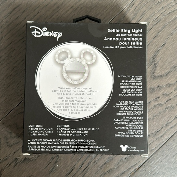 Disney Mickey Mouse Selfie Ring Light - BRAND NEW - Picture 2 of 4